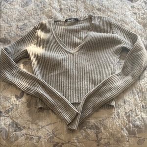 Grey brandy crop top